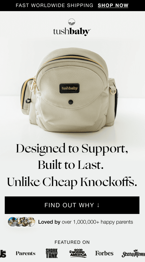 Tushbaby landing page